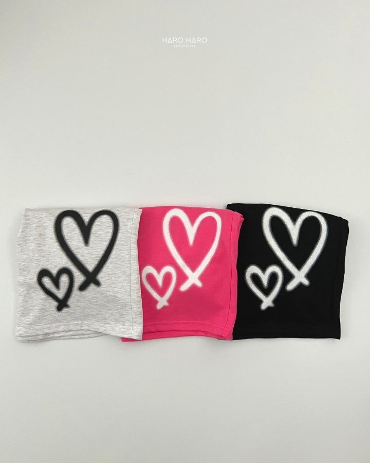 Haro Haro - Korean Women Fashion - #thelittlethings - (Adult) Printed Heart Pants - 8