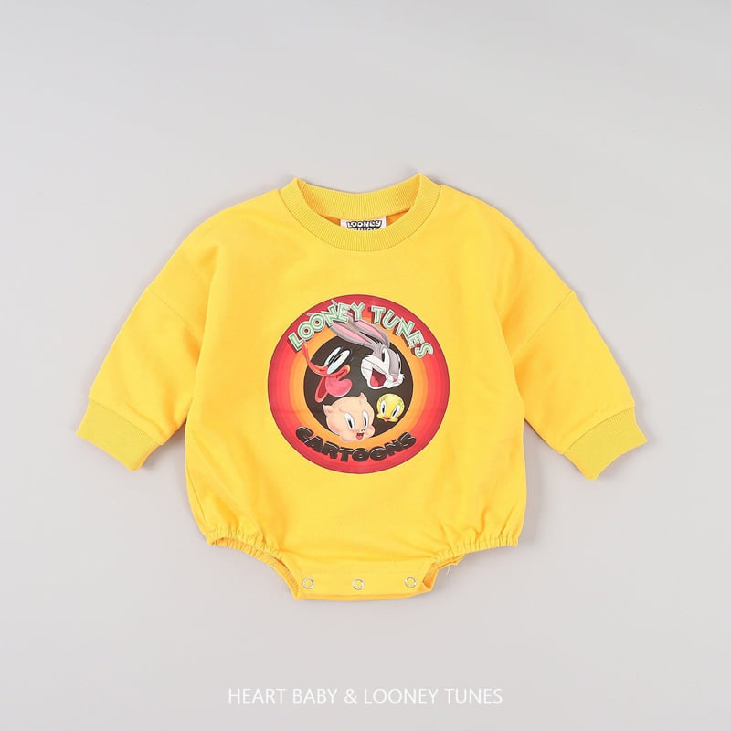 Heart Baby - Korean Baby Fashion - #babyclothing - Looney Suit - 5