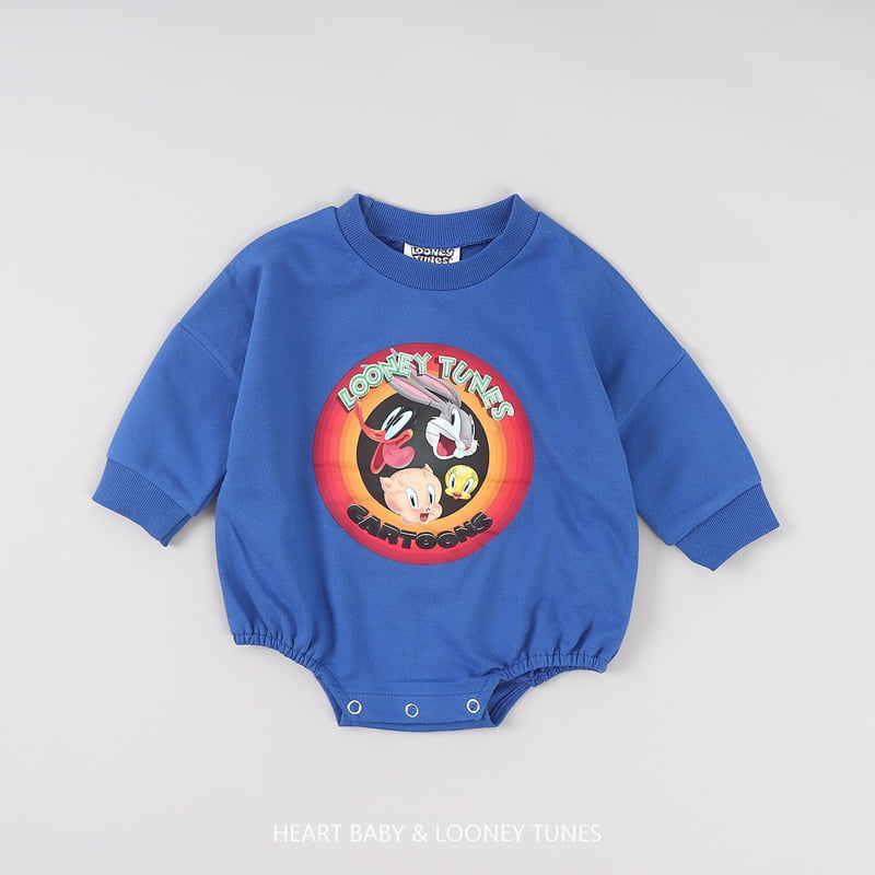 Heart Baby - Korean Baby Fashion - #babyfashion - Looney Suit - 6