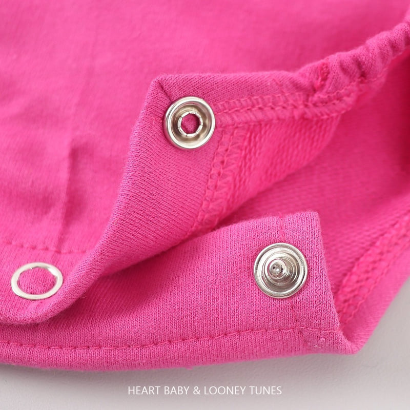 Heart Baby - Korean Baby Fashion - #babyootd - Looney Suit - 11