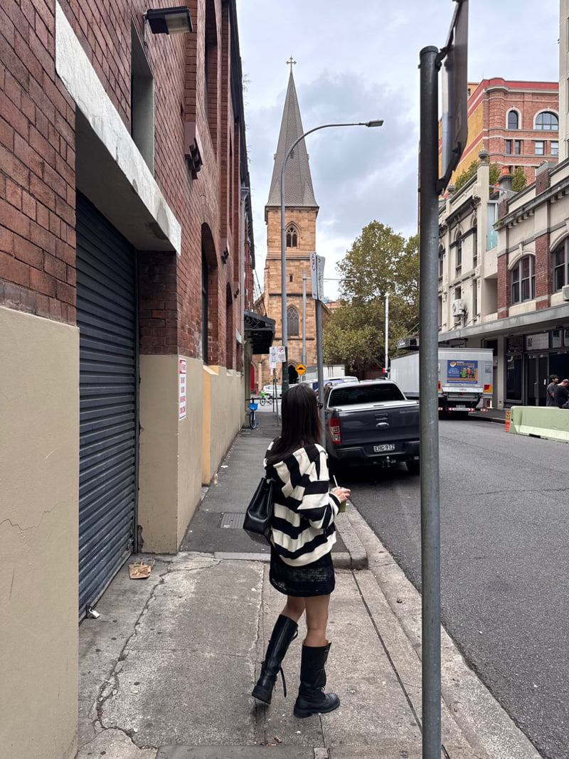 Heil - Korean Women Fashion - #momslook - Stripe Hood Jacket - 6