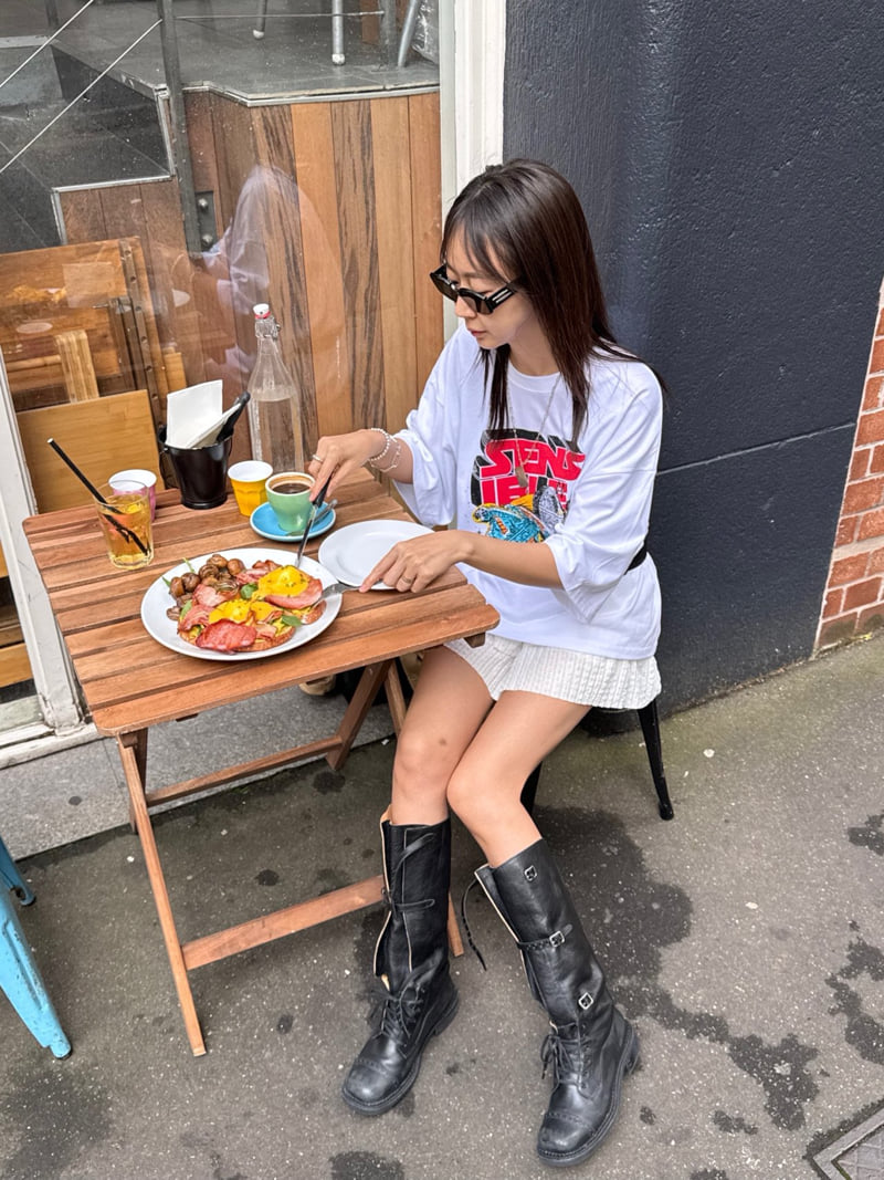 Heil - Korean Women Fashion - #momslook - Pigment Sensible Tee - 7