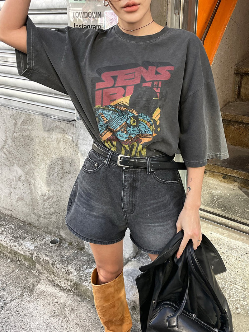 Heil - Korean Women Fashion - #momslook - Pigment Sensible Tee - 9
