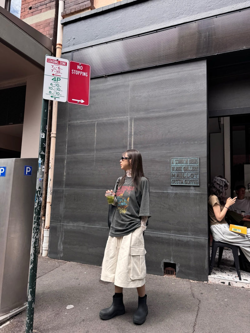 Heil - Korean Women Fashion - #momslook - Pigment Sensible Tee - 2