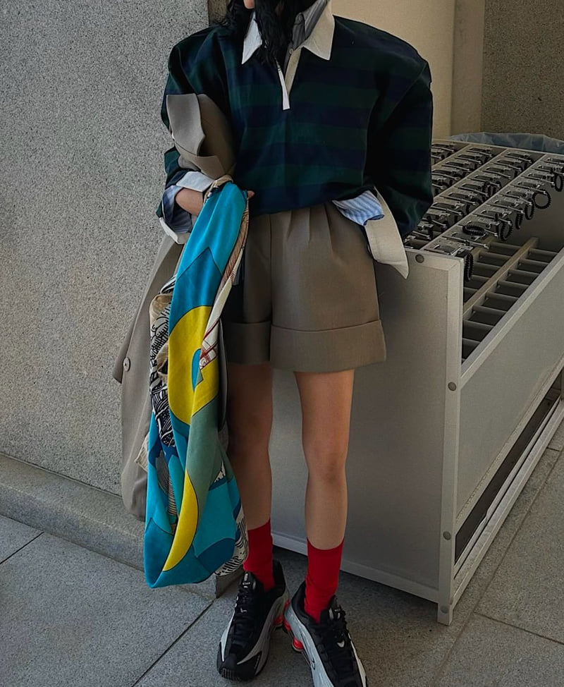 Heil - Korean Women Fashion - #pursuepretty - Stripe Shirt - 3