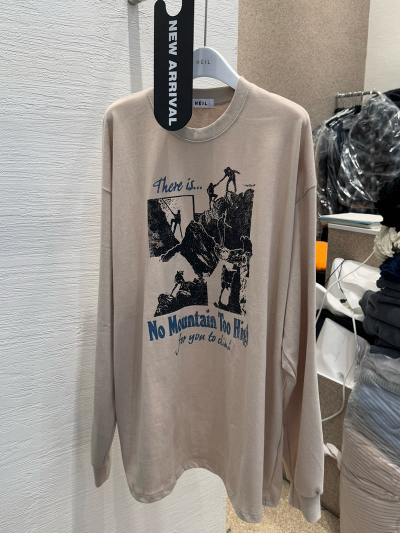 Heil - Korean Women Fashion - #pursuepretty - Mountain Tee - 3