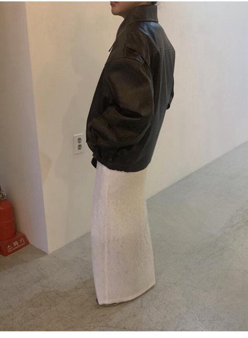 Heil - Korean Women Fashion - #restrostyle - Yoru Maxi Skirt - 2