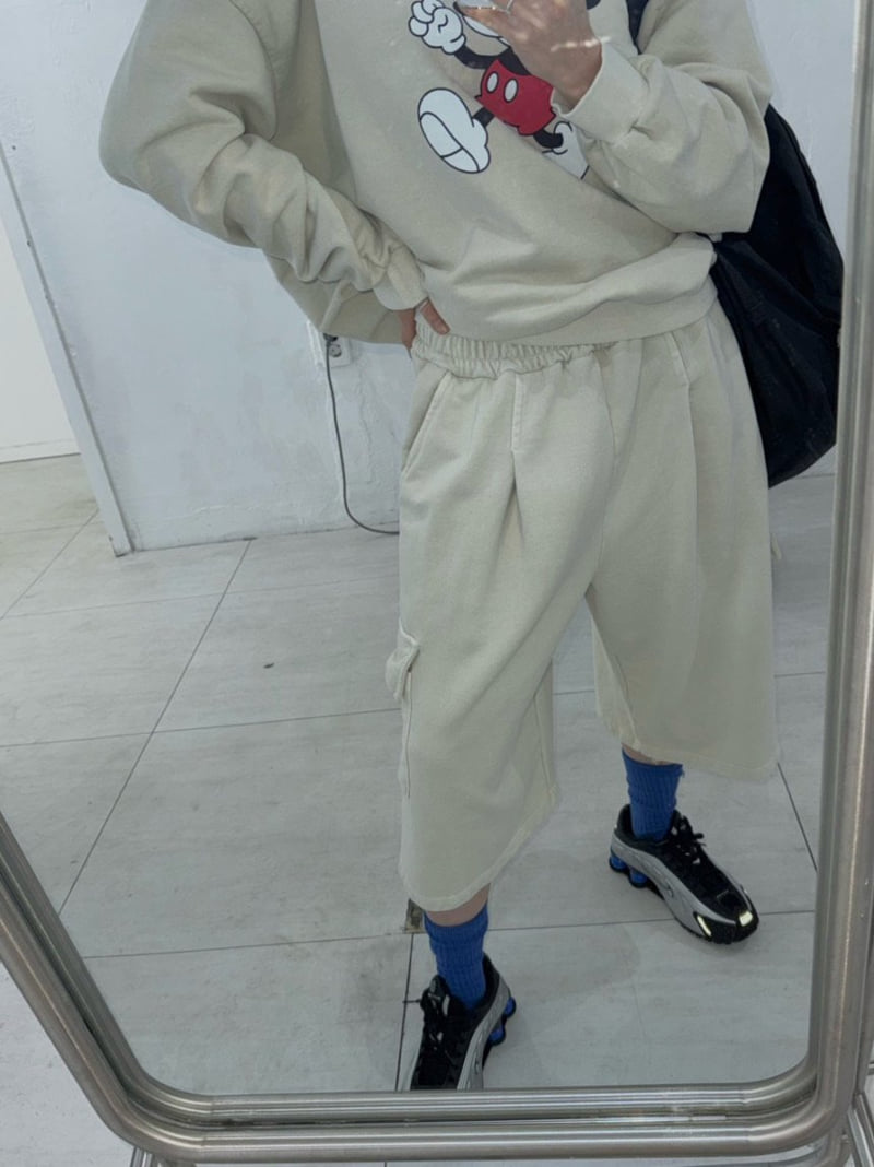 Heil - Korean Women Fashion - #romanticstyle - Pigment Spring Bermuda Pants - 12