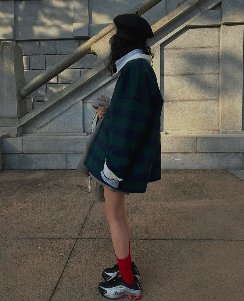 Heil - Korean Women Fashion - #romanticstyle - Stripe Shirt - 5