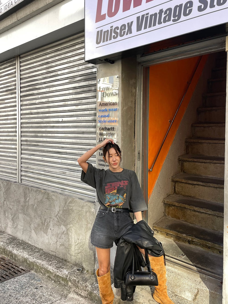Heil - Korean Women Fashion - #womensfashion - Pigment Sensible Tee - 10