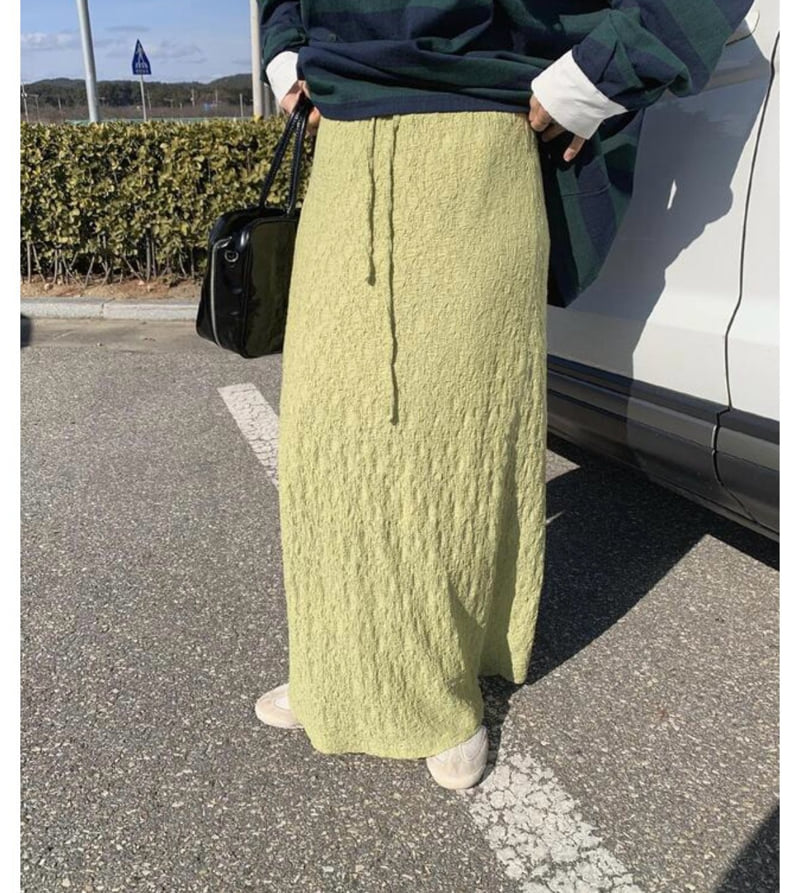 Heil - Korean Women Fashion - #womensfashion - Yoru Maxi Skirt - 2