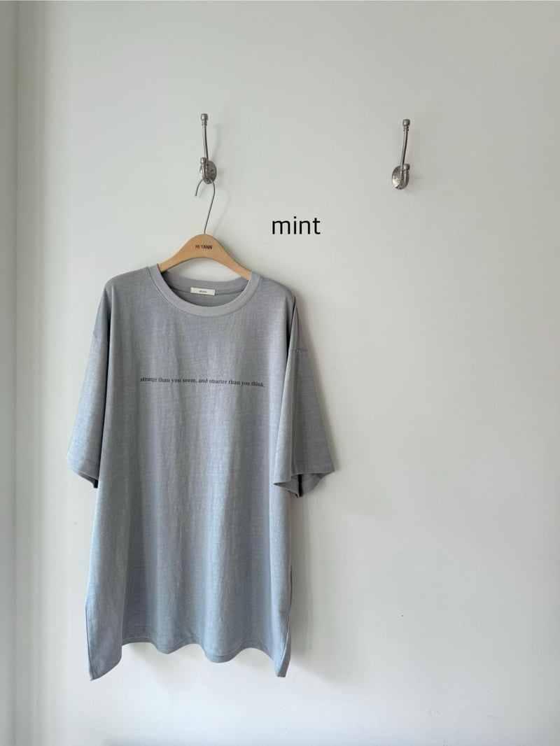 Hiyann - Korean Women Fashion - #shopsmall - Pigment Retro Tee - 3