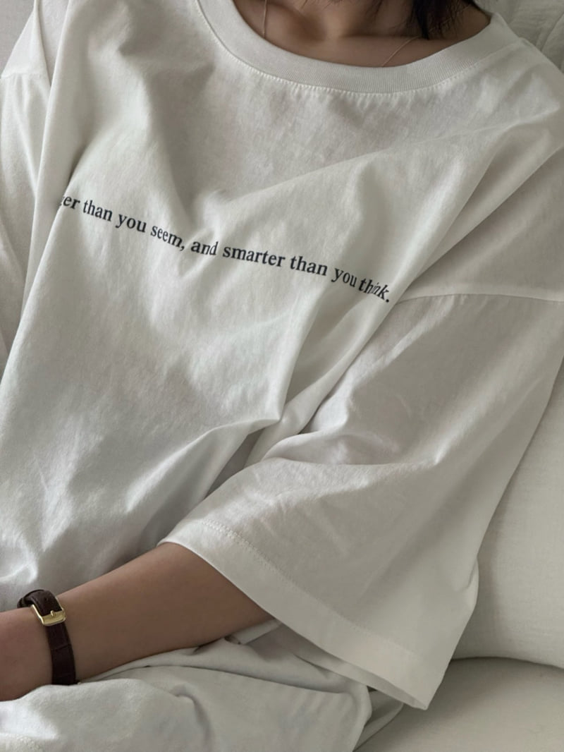 Hiyann - Korean Women Fashion - #womensfashion - Pigment Retro Tee - 9