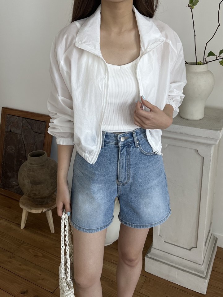 I'm here - Korean Women Fashion - #thatsdarling - Denim Short Pants