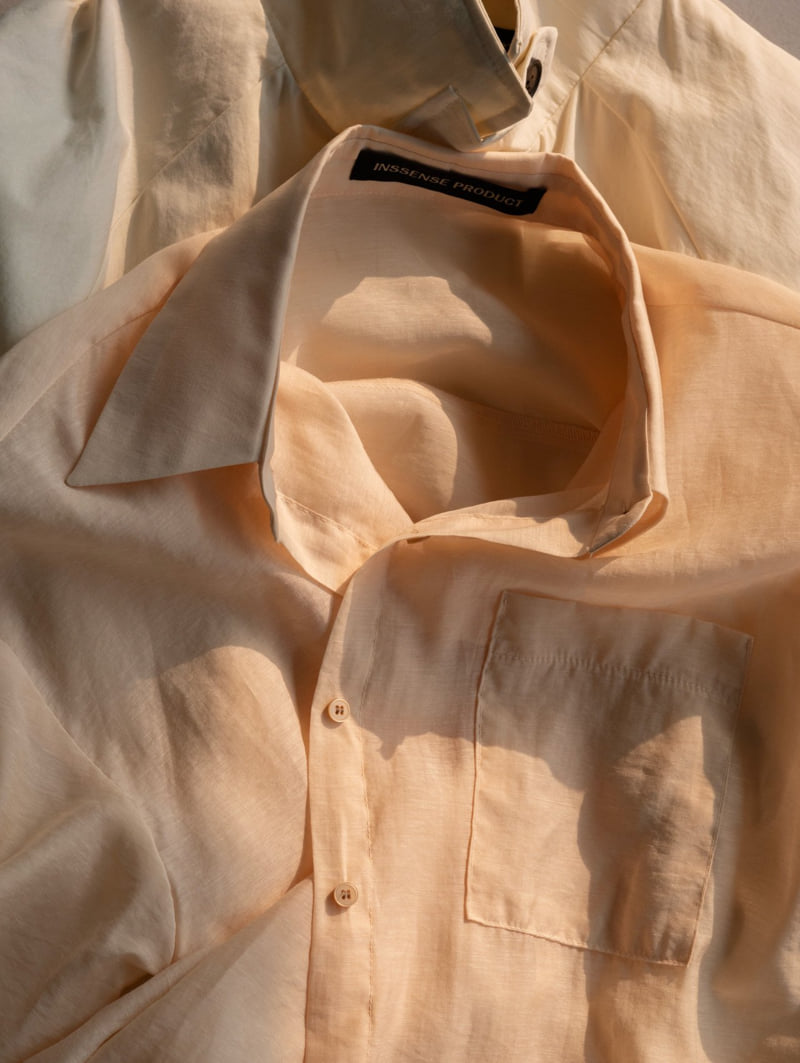 Inssense - Korean Women Fashion - #momslook - Oversized Brigt Daily Shirt - 2
