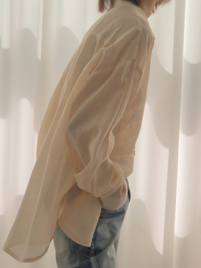 Inssense - Korean Women Fashion - #momslook - Oversized Brigt Daily Shirt - 8