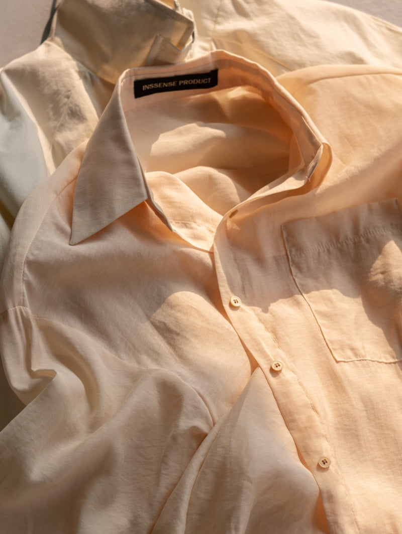 Inssense - Korean Women Fashion - #womensfashion - Oversized Brigt Daily Shirt