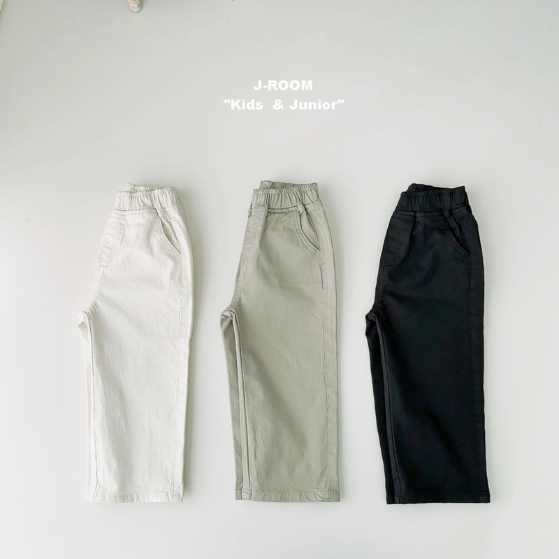 J-Room - Korean Children Fashion - #designkidswear - Span Cotton Pants - 4