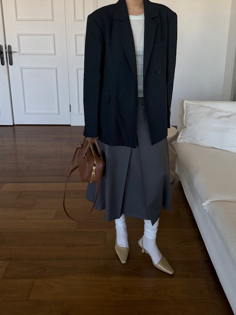 Jade Market - Korean Women Fashion - #momslook - Front Two Way Jacket - 12