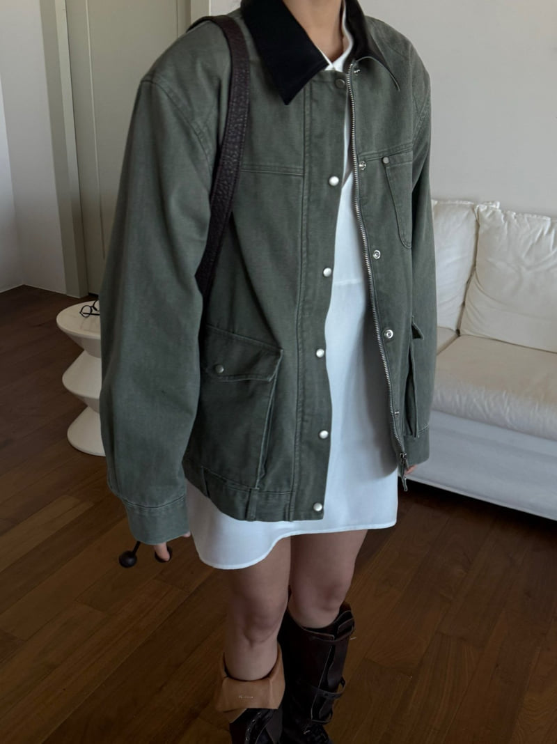 Jade Market - Korean Women Fashion - #momslook - Work Jacket - 9