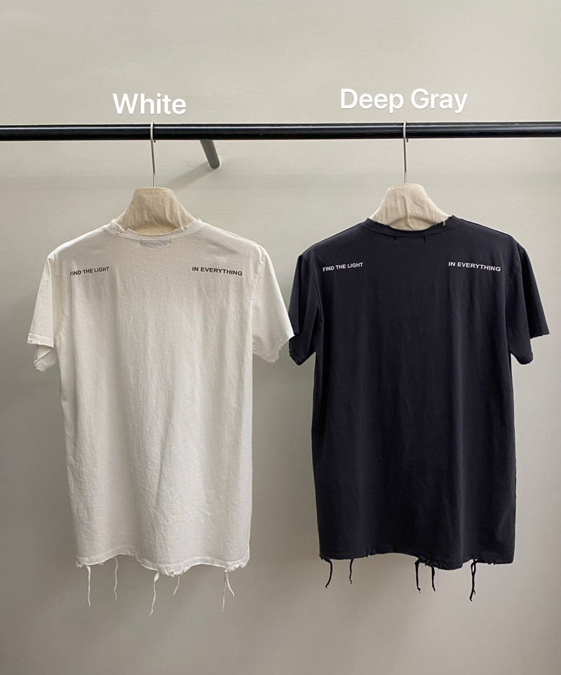 Jade Market - Korean Women Fashion - #momslook - Vintage Washing Tee - 12
