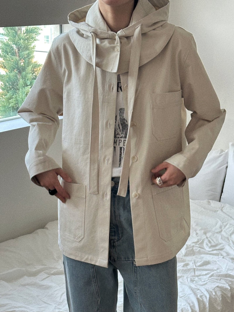 Jade Market - Korean Women Fashion - #momslook - Michel Hood Set - 12