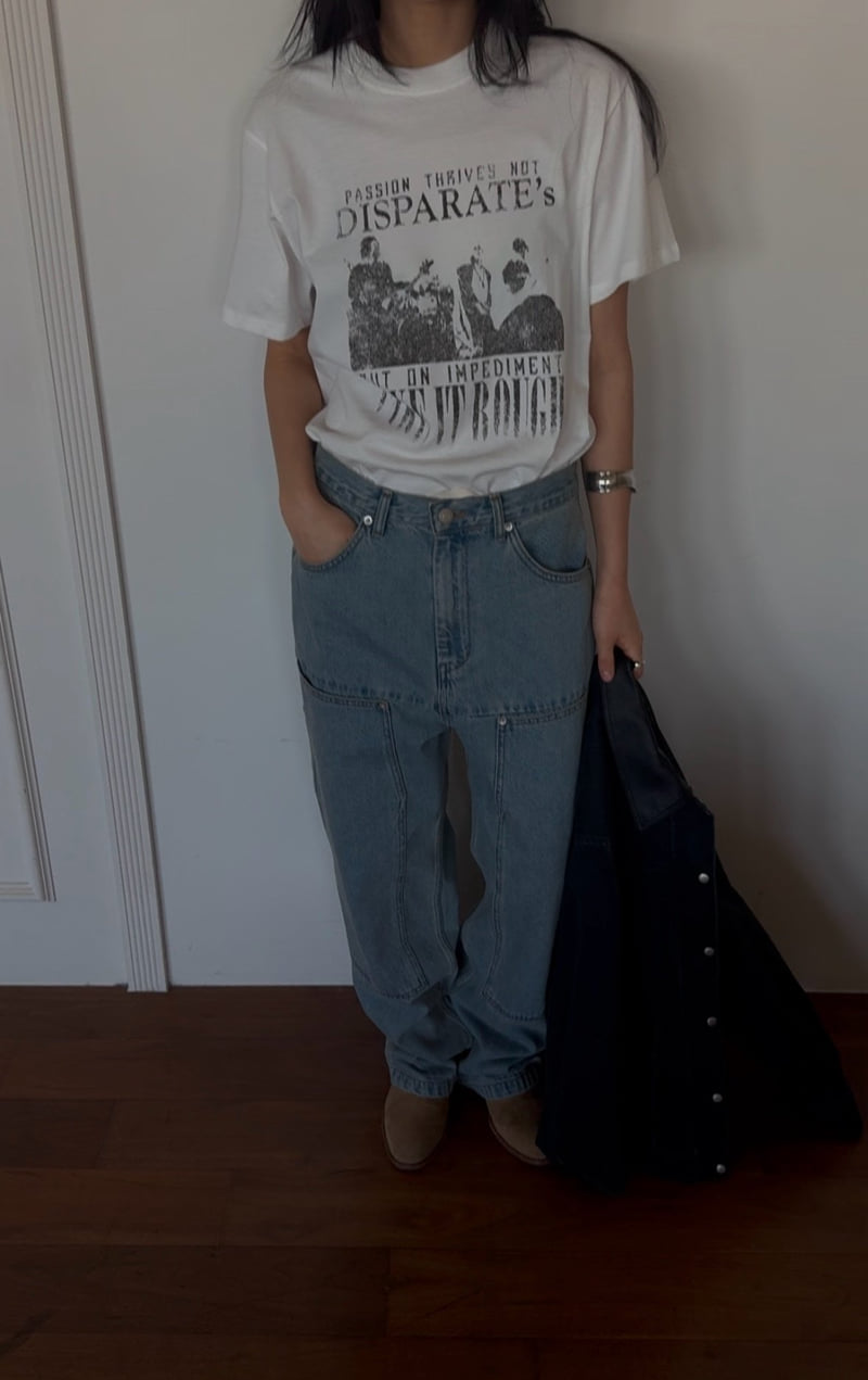 Jade Market - Korean Women Fashion - #momslook - Beetle Printed Tee - 5