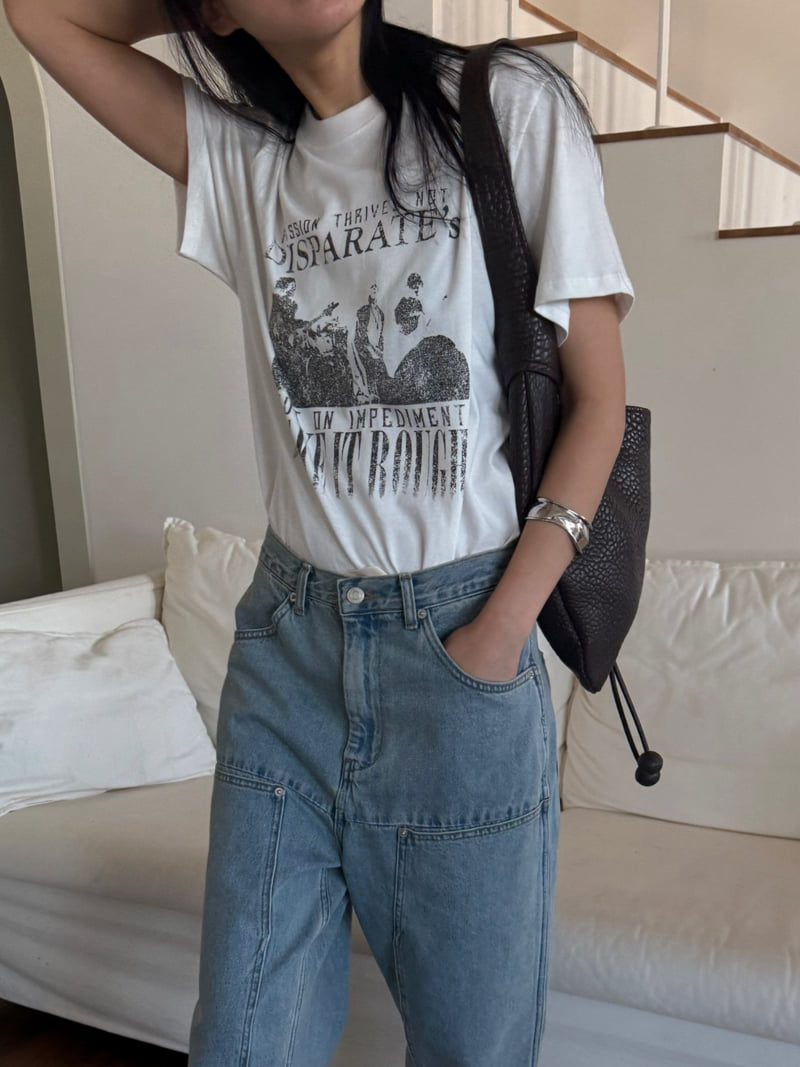 Jade Market - Korean Women Fashion - #momslook - Beetle Printed Tee - 7