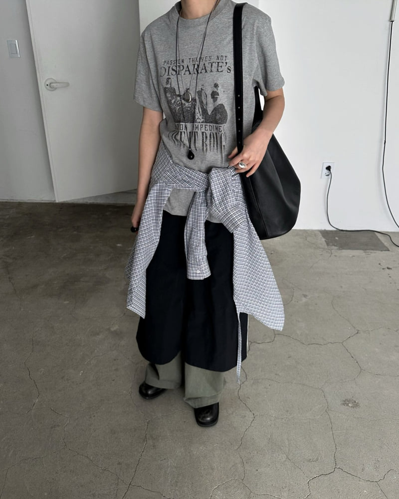 Jade Market - Korean Women Fashion - #womensfashion - Urban Tape Pants - 4