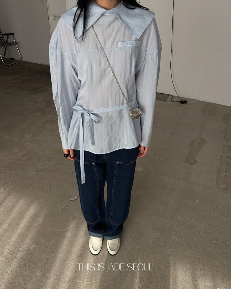 Jade Market - Korean Women Fashion - #momslook - Enfold Blouse