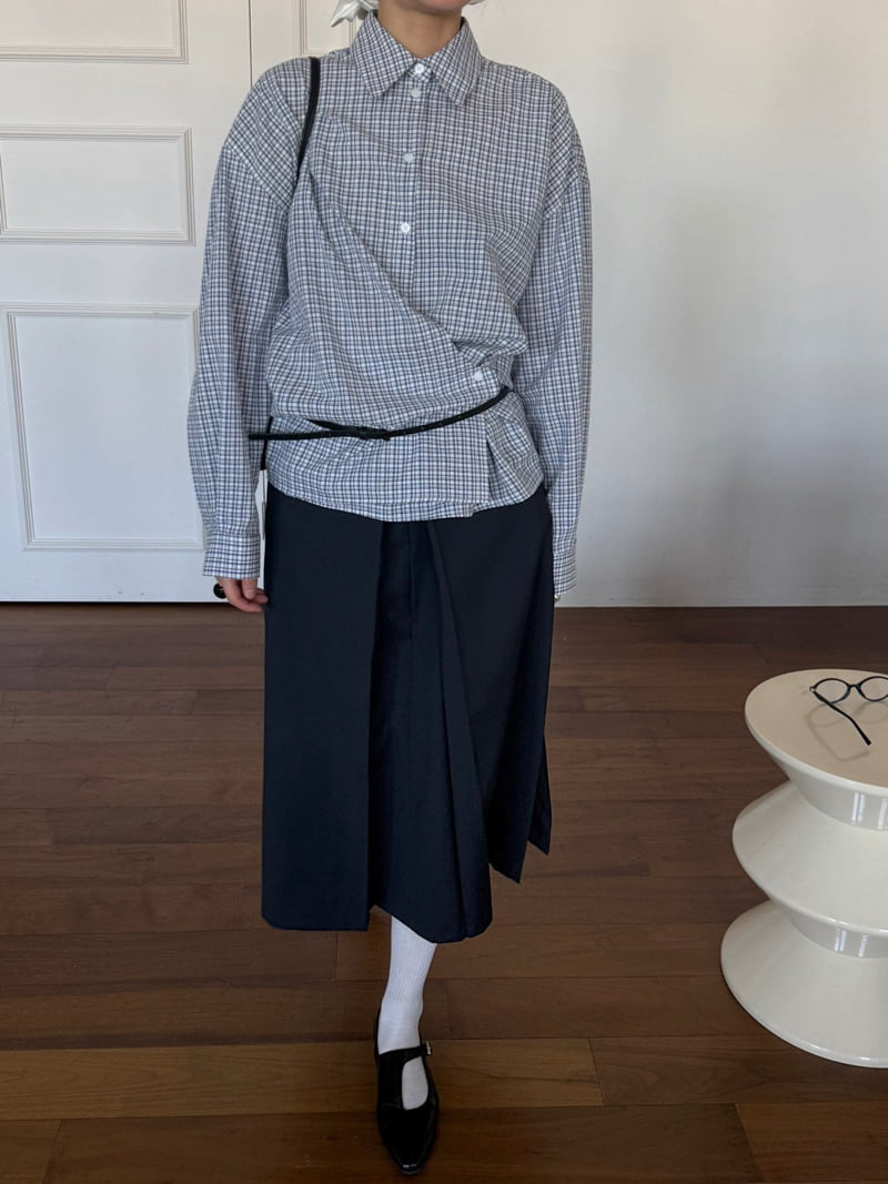 Jade Market - Korean Women Fashion - #thelittlethings - Lily Check Shirt - 9