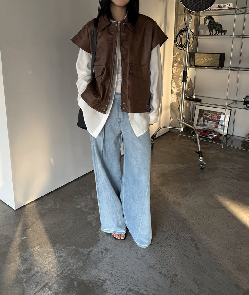 Jade Market - Korean Women Fashion - #womensfashion - Abec Vest - 10