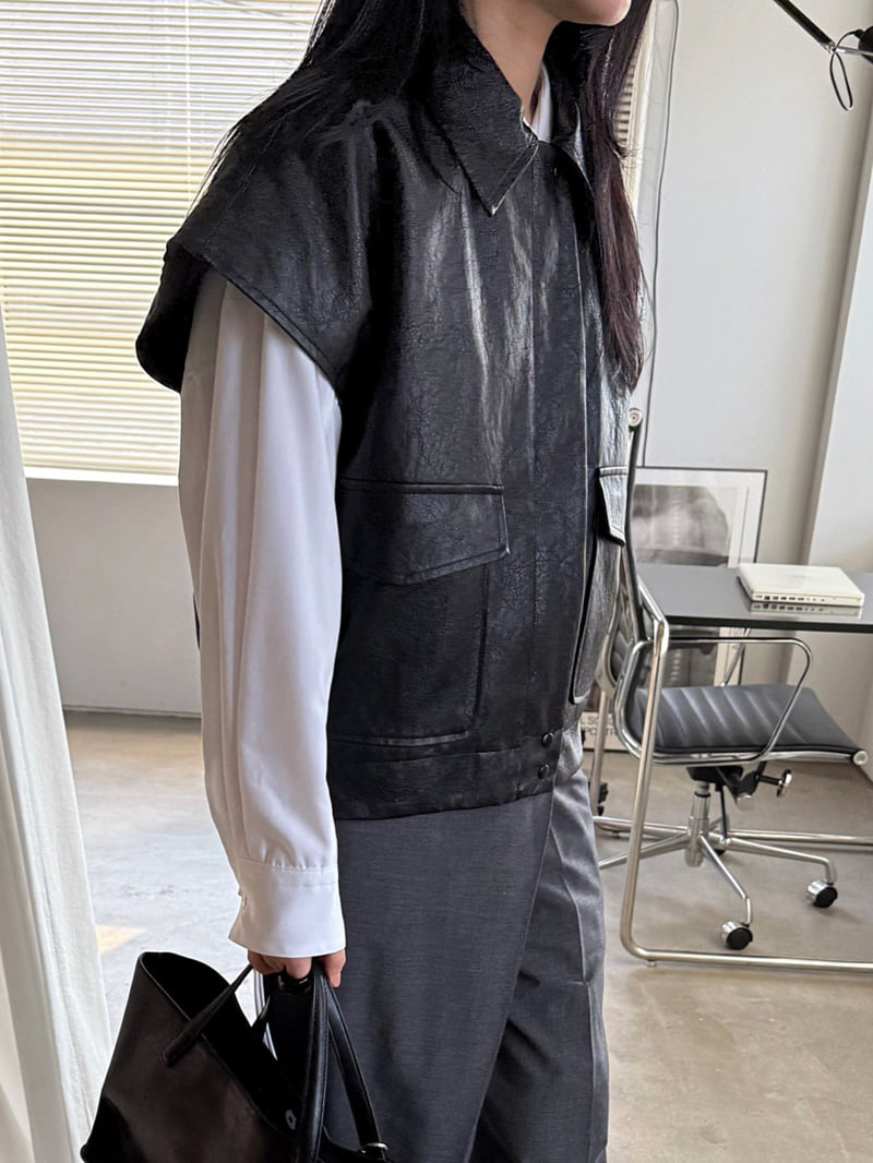 Jade Market - Korean Women Fashion - #womensfashion - Abec Vest - 6