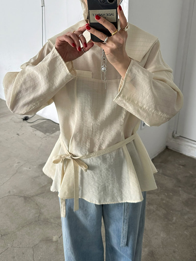Jade Market - Korean Women Fashion - #womensfashion - Enfold Blouse - 10