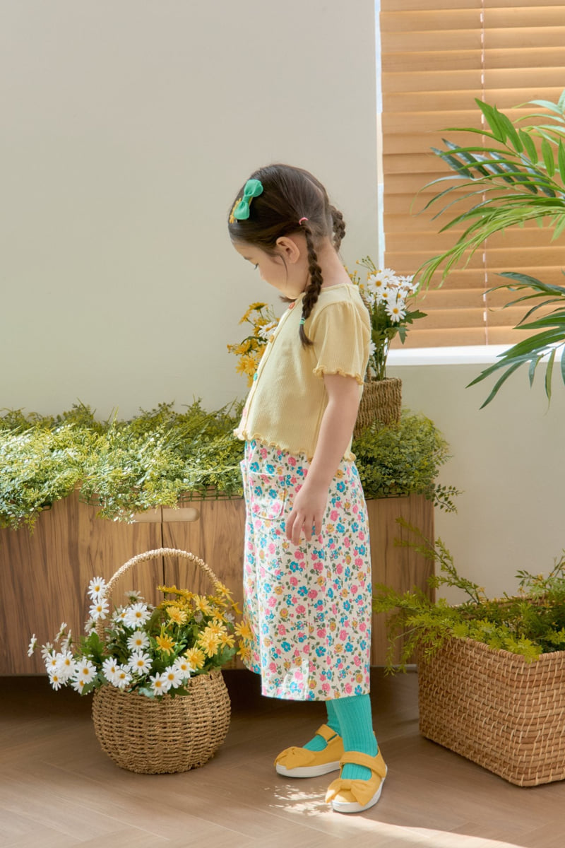 Jazz - Korean Children Fashion - #Kfashion4kids - Flower Pocket Pants - 5