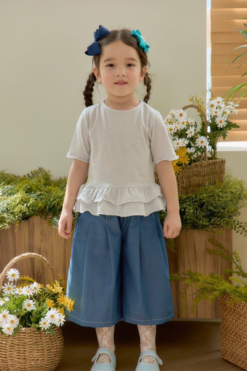 Jazz - Korean Children Fashion - #Kfashion4kids - Sparkly Cancan Blouse Tee