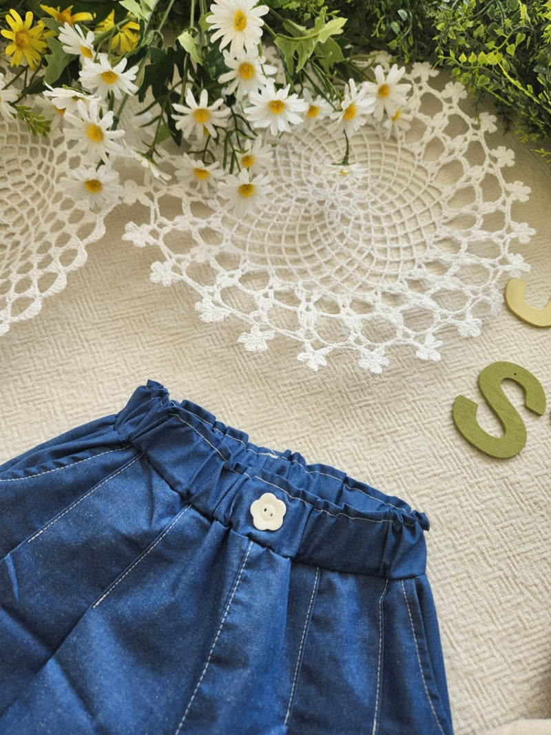 Jazz - Korean Children Fashion - #childofig - Button Pleated Jeans - 12