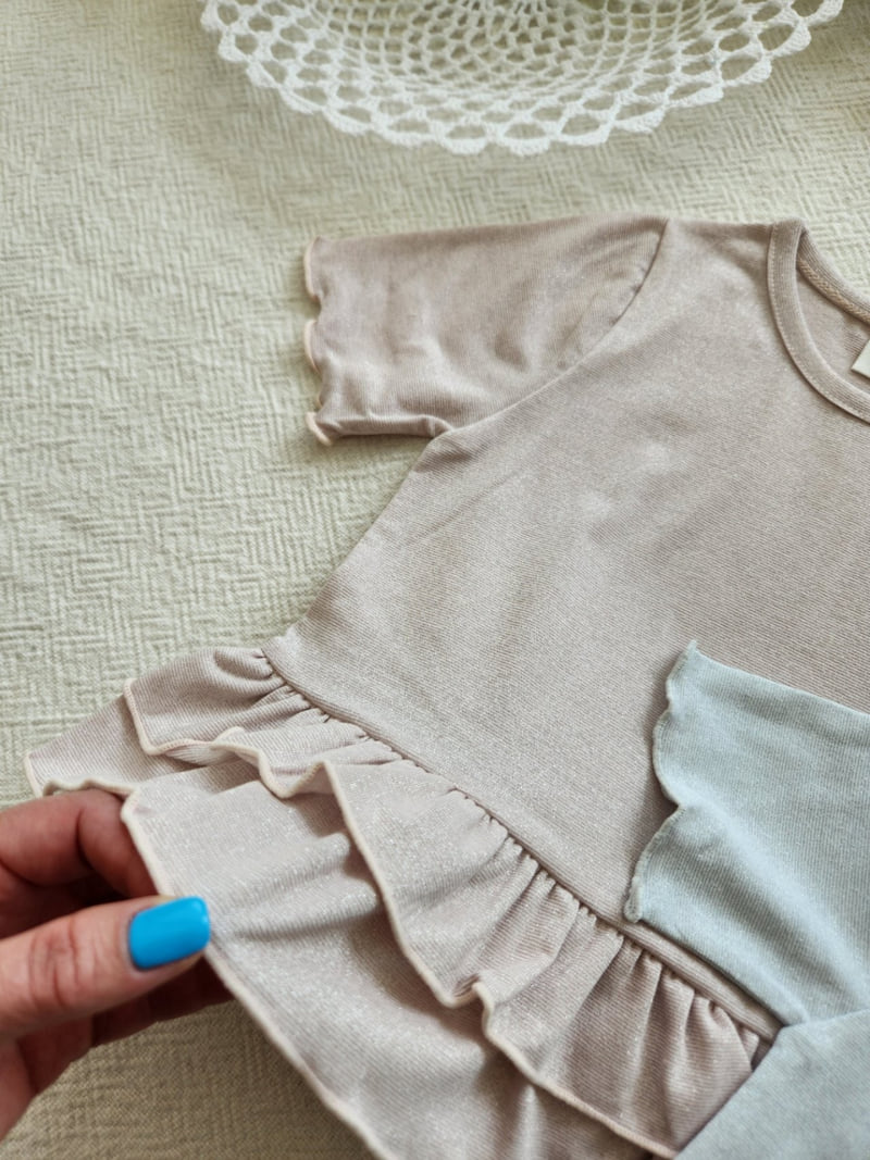 Jazz - Korean Children Fashion - #childofig - Sparkly Cancan Blouse Tee - 9