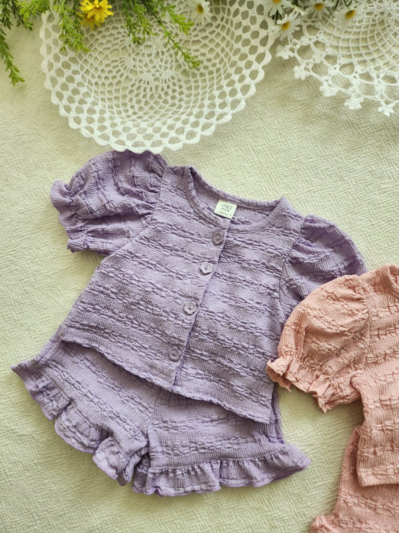 Jazz - Korean Children Fashion - #childofig - Cardigan Top Bottom Set - 12