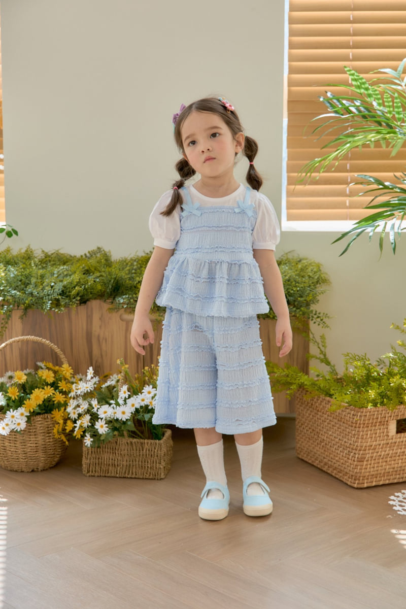 Jazz - Korean Children Fashion - #childrensboutique - Ruby ​Top Bottom Set