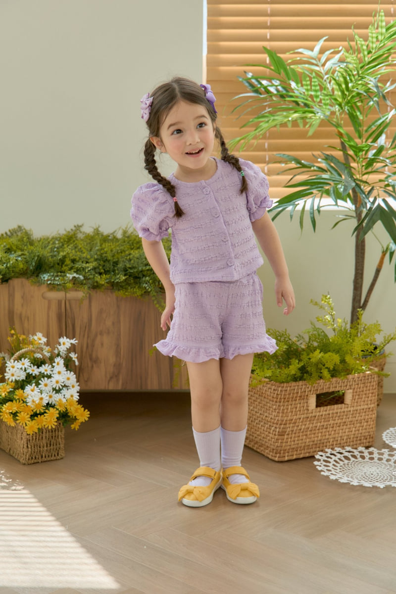 Jazz - Korean Children Fashion - #fashionkids - Cardigan Top Bottom Set - 3