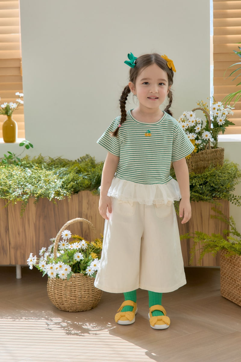 Jazz - Korean Children Fashion - #kidsshorts - Ribbon Pocket Pants - 3
