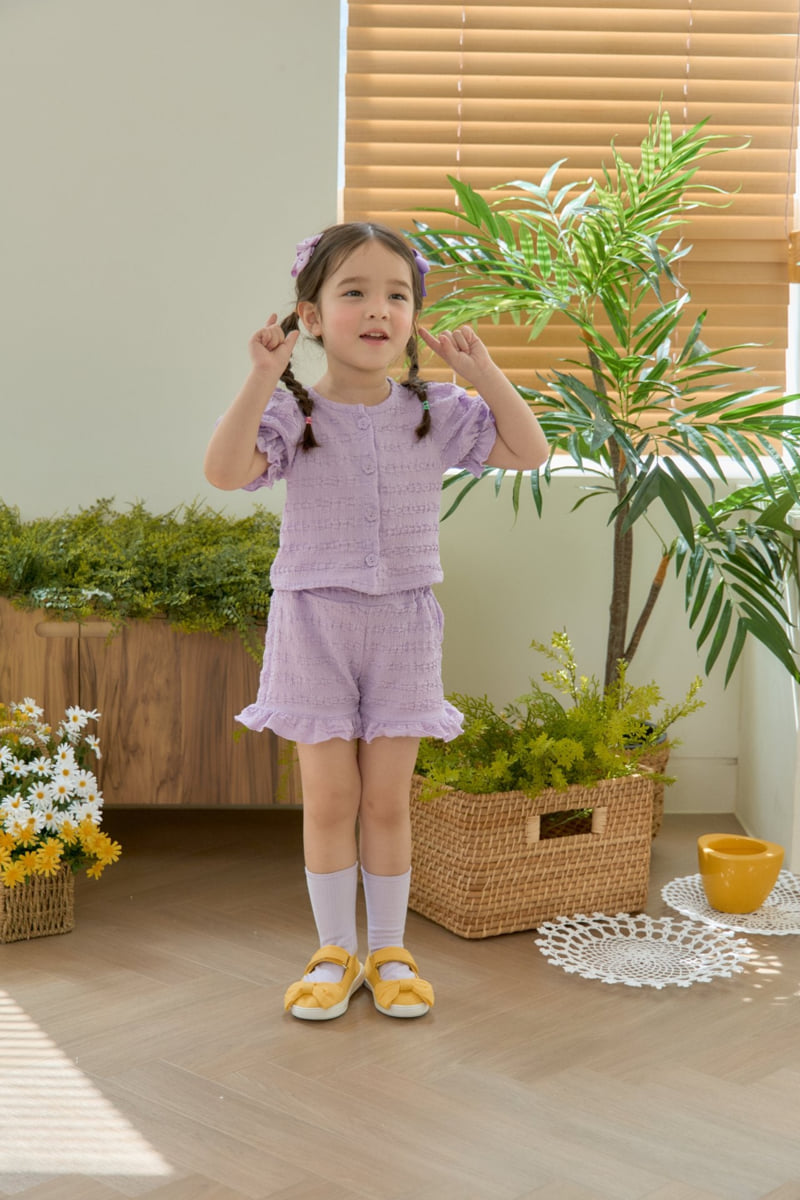 Jazz - Korean Children Fashion - #fashionkids - Cardigan Top Bottom Set - 4