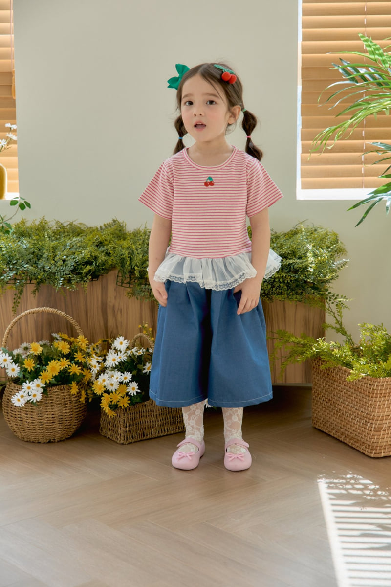 Jazz - Korean Children Fashion - #kidzfashiontrend - Button Pleated Jeans - 3
