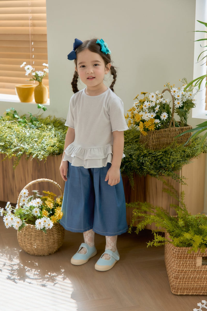 Jazz - Korean Children Fashion - #littlefashionista - Sparkly Cancan Blouse Tee - 2