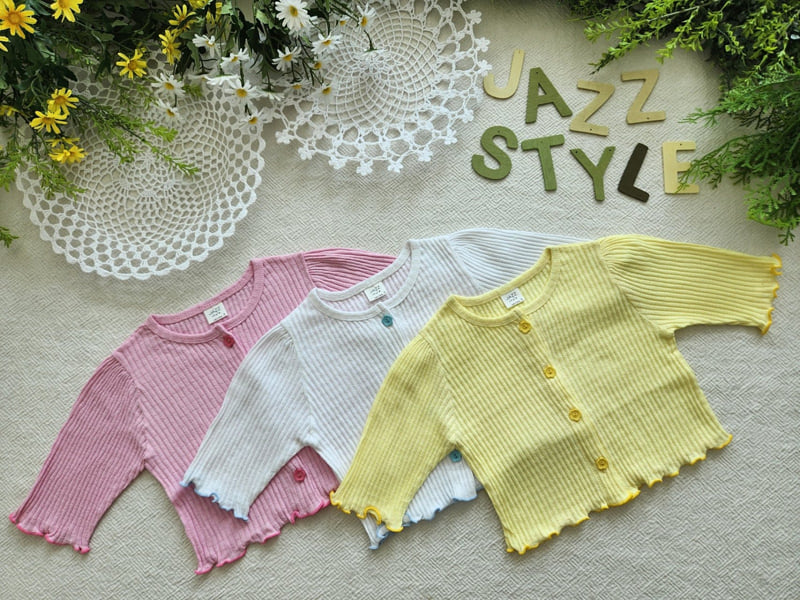 Jazz - Korean Children Fashion - #littlefashionista - Flower Button Cardigan - 11