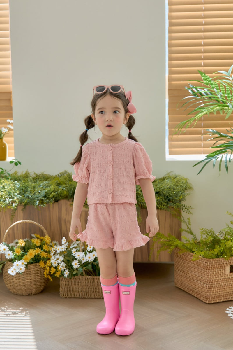 Jazz - Korean Children Fashion - #littlefashionista - Cardigan Top Bottom Set - 8