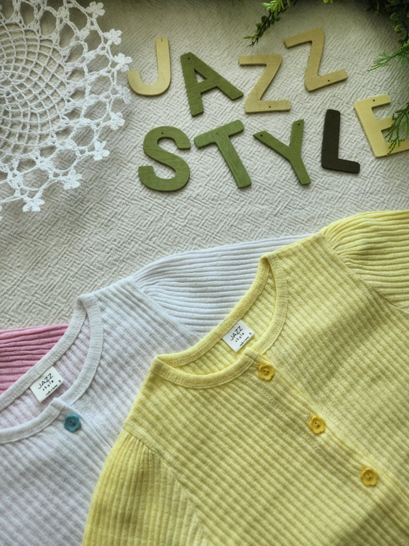 Jazz - Korean Children Fashion - #magicofchildhood - Flower Button Cardigan - 12