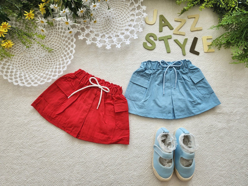 Jazz - Korean Children Fashion - #magicofchildhood - Cargo Pocket Skirt - 11