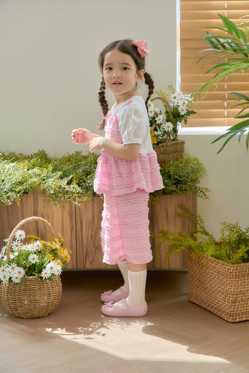 Jazz - Korean Children Fashion - #magicofchildhood - Ruby ​Top Bottom Set - 10
